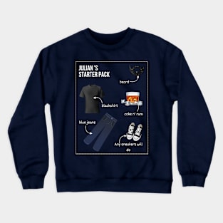 Julian's Starter Pack Crewneck Sweatshirt